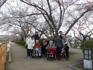 190401_4月1日～3日　選べる外出レクレーションを行いました。（チャーム長岡京）